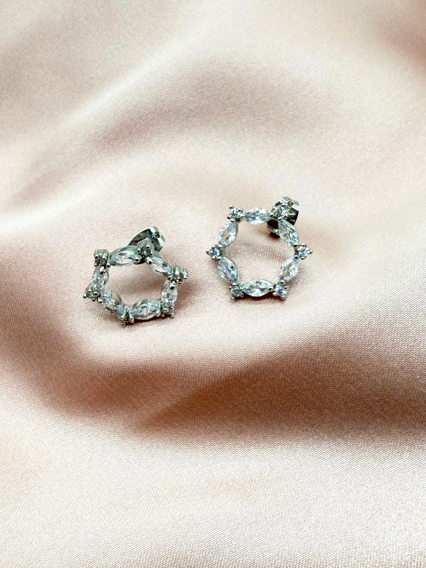 Aretes Aro Circonias
