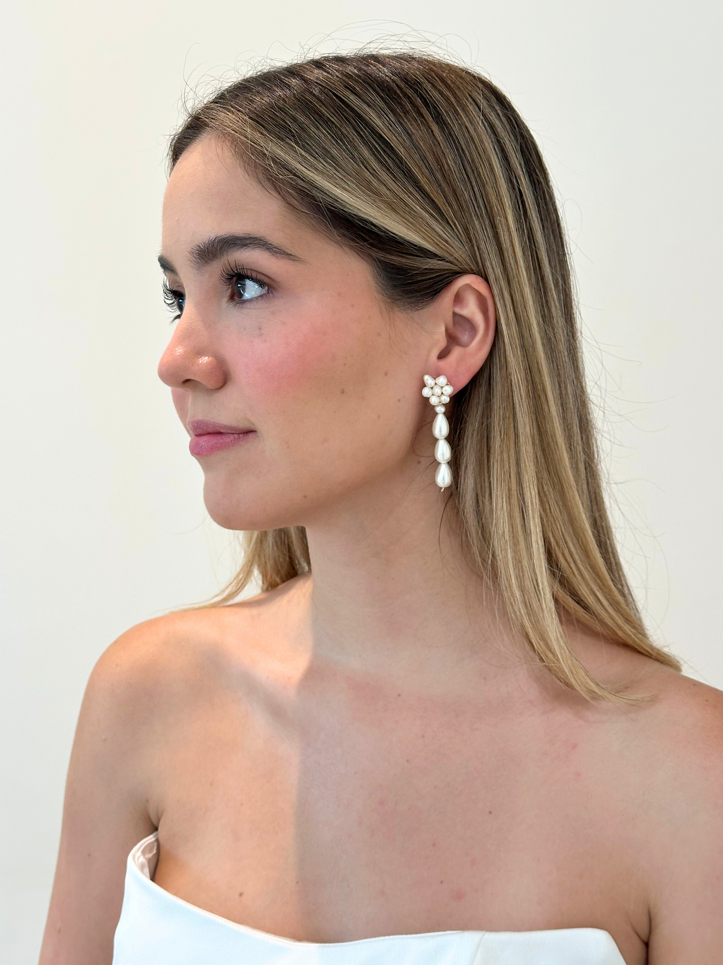 Aretes Madre Perla