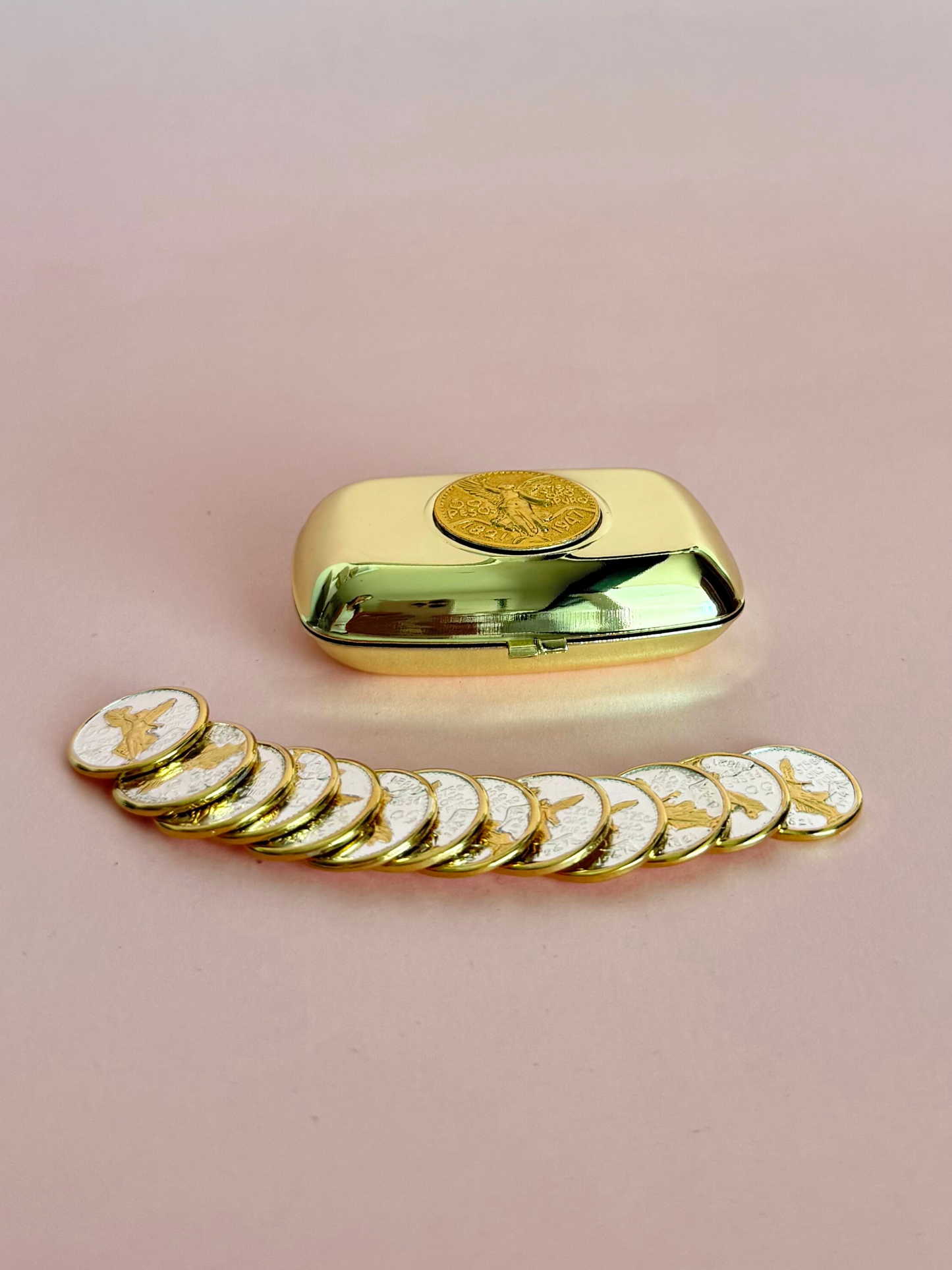 Alhajero arras metal dorado