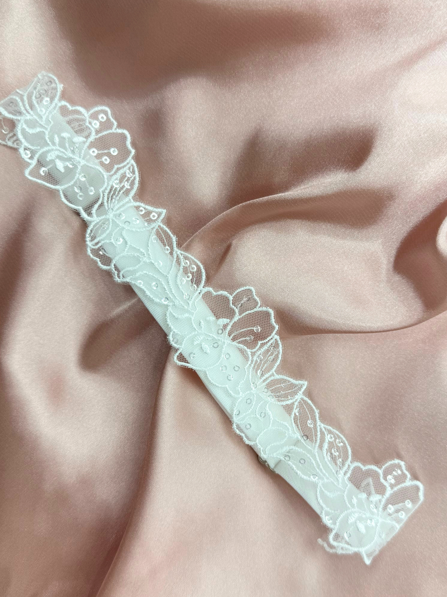 Liguero Floral Transparente