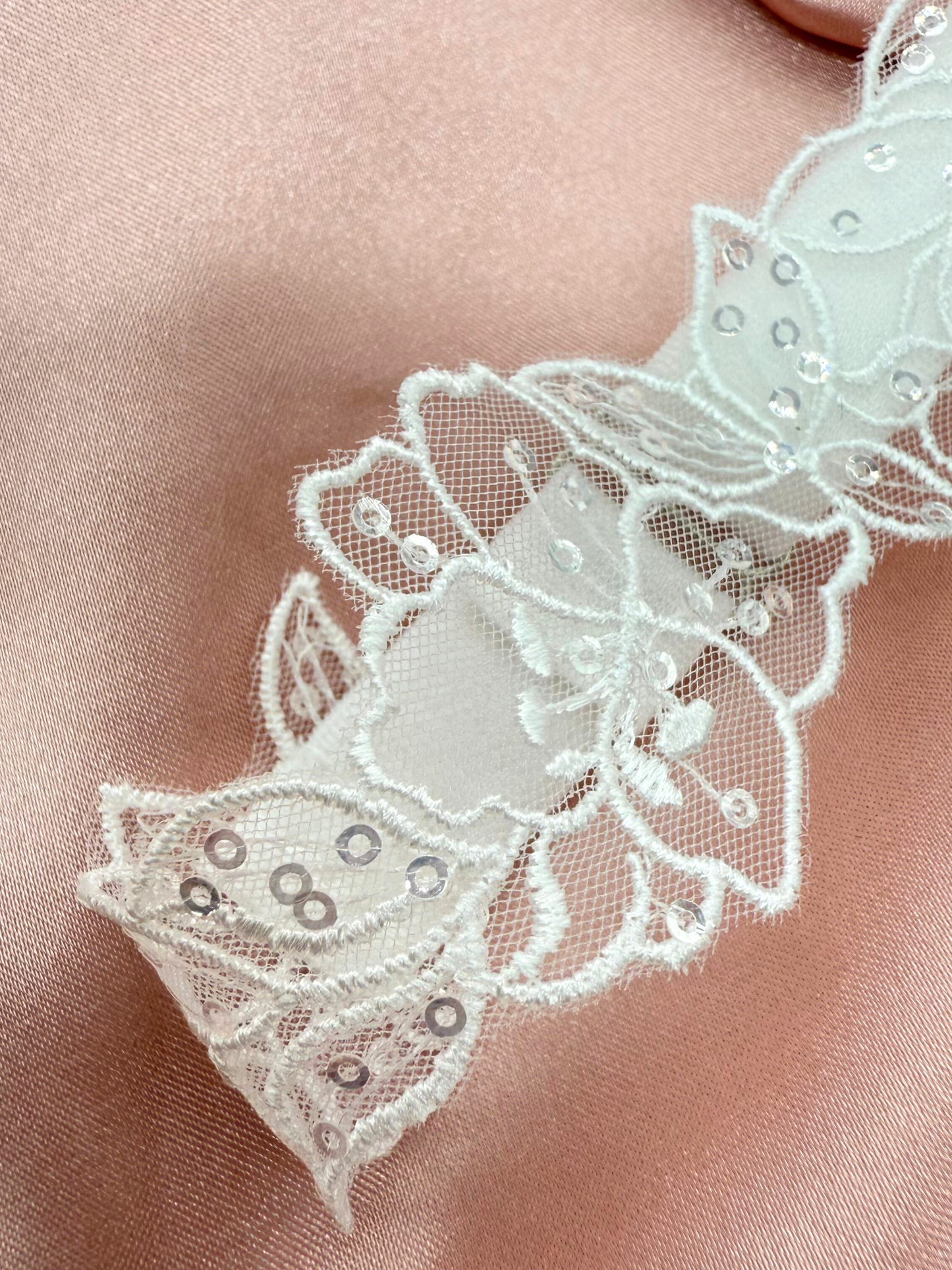 Liguero Floral Transparente
