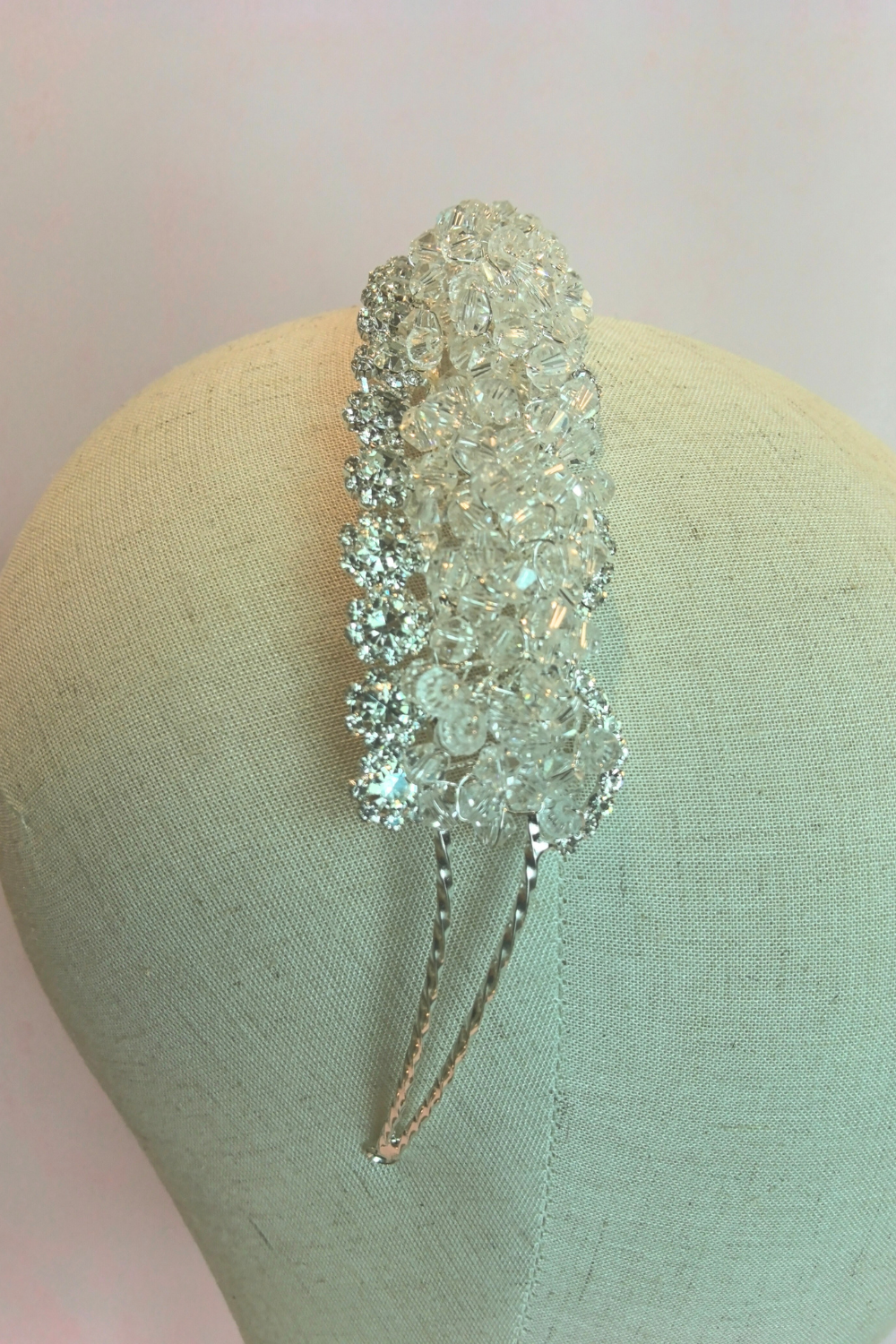 Tiara de cristales