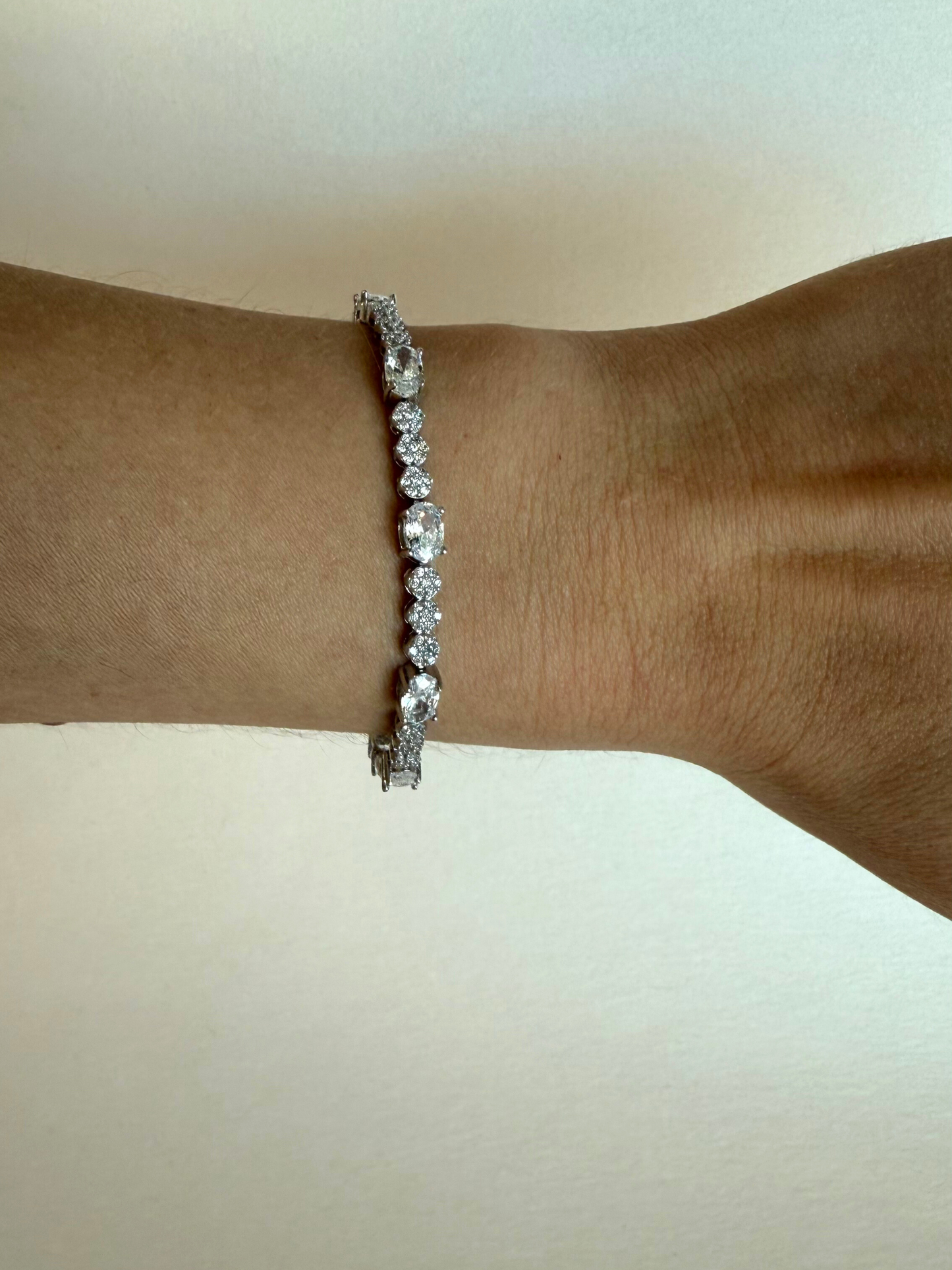 Pulsera Circonias Mixta