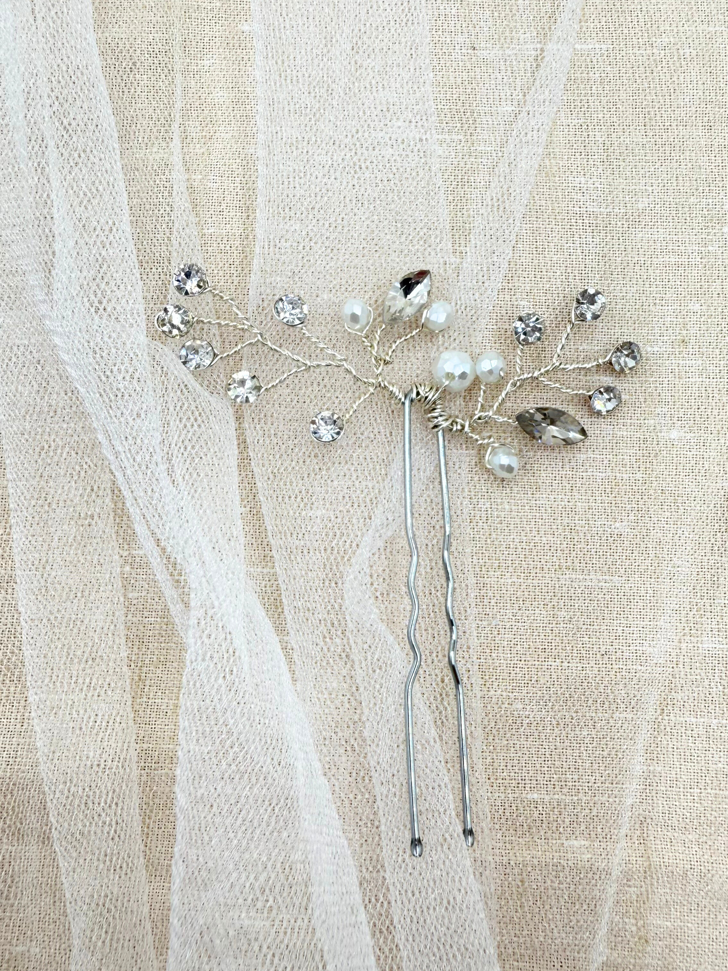 Hair Pin Cristal Varios