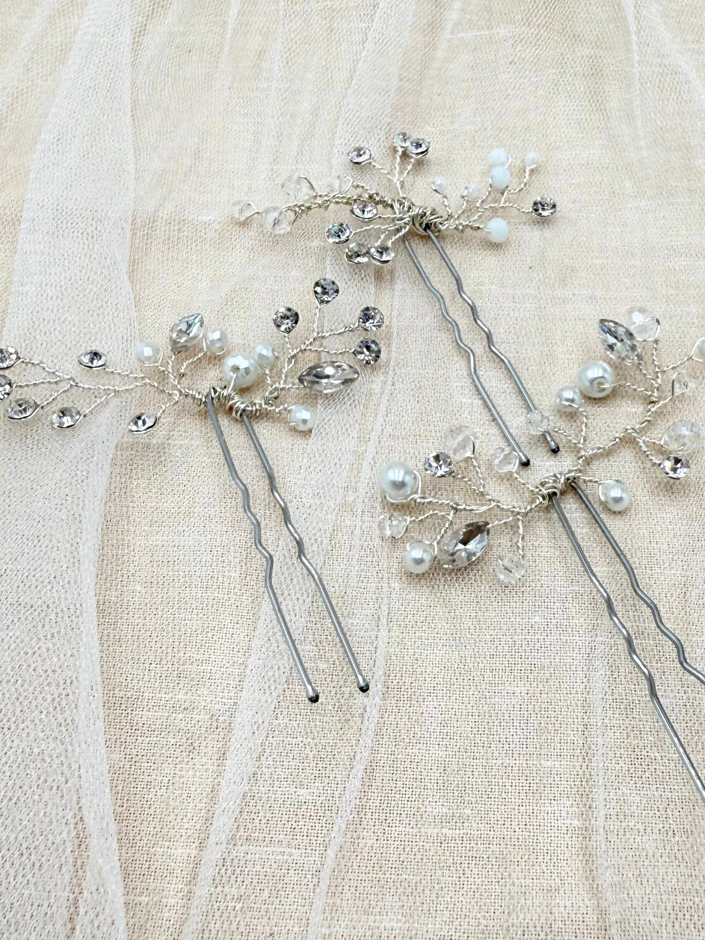 Hair Pin Cristal Varios