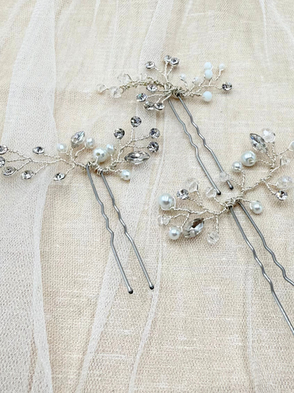 Hair Pin Cristal Varios
