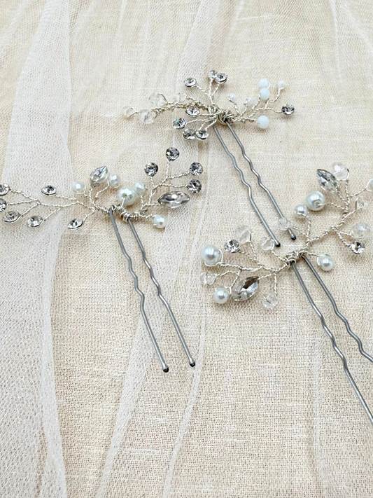 Hair Pin Cristal Varios