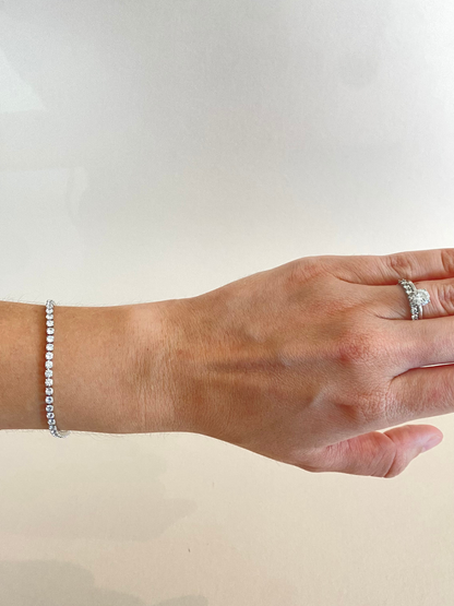 Pulsera Tenis Broche