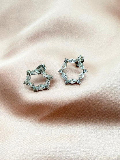 Aretes Aro Circonias