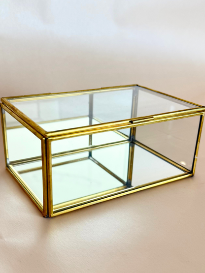 Caja Transparente Rectangular Lazo Mediana