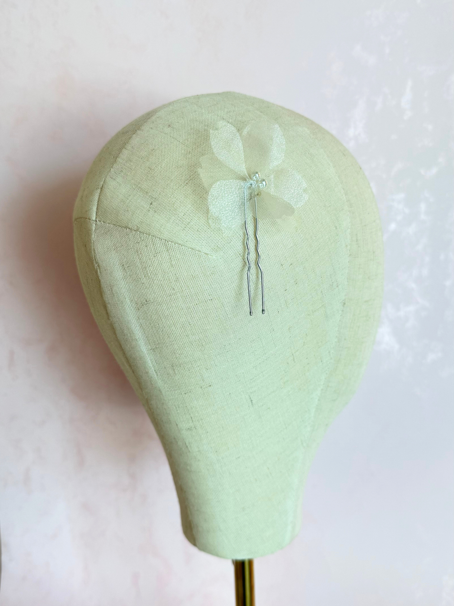 Hair Pin Flor Organza