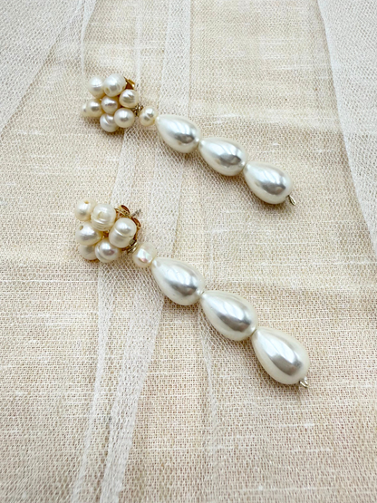 Aretes Madre Perla