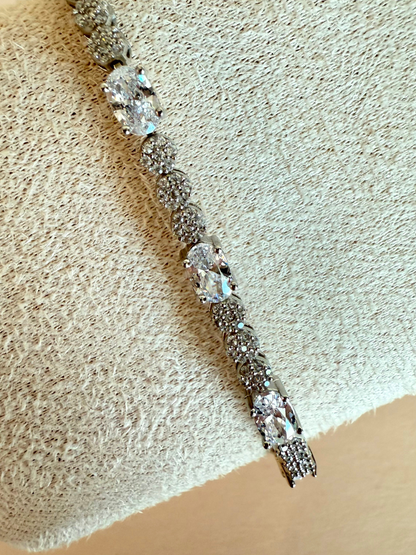 Pulsera Circonias Mixta